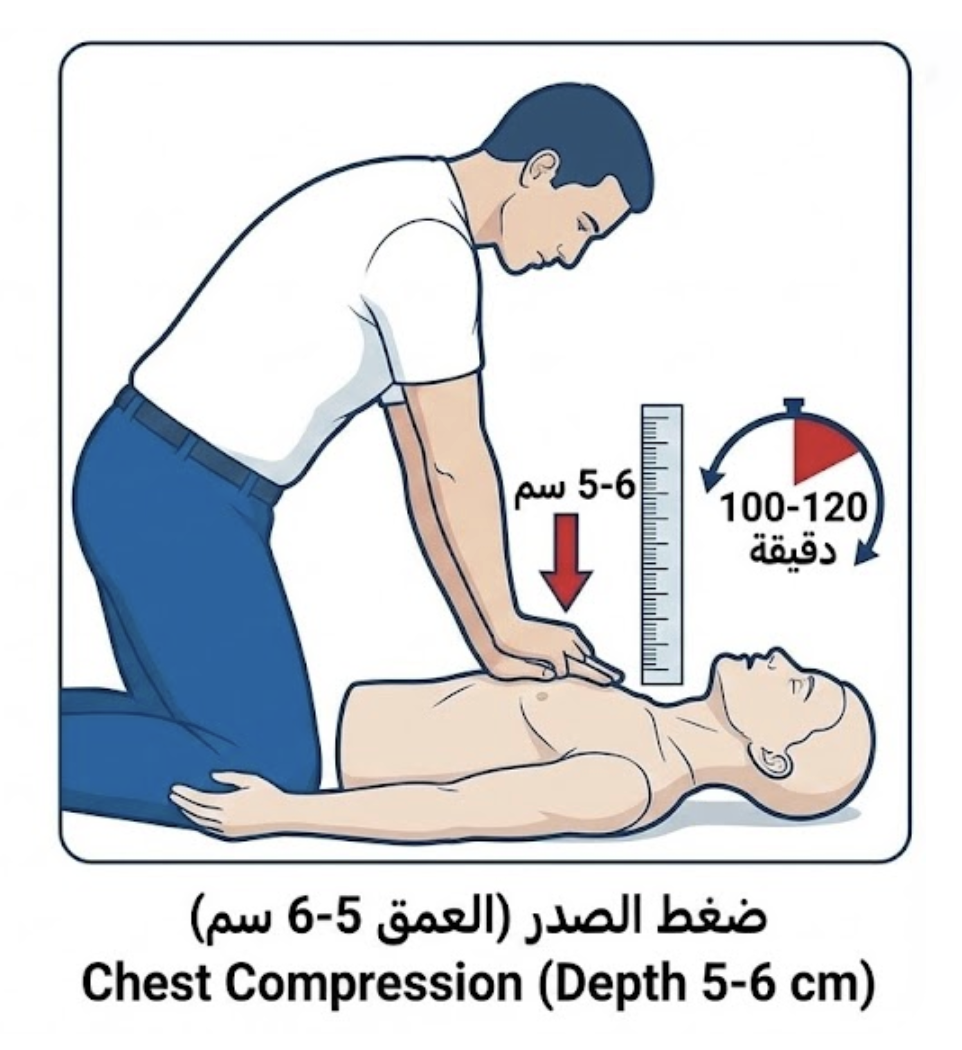 ضغط الصدر